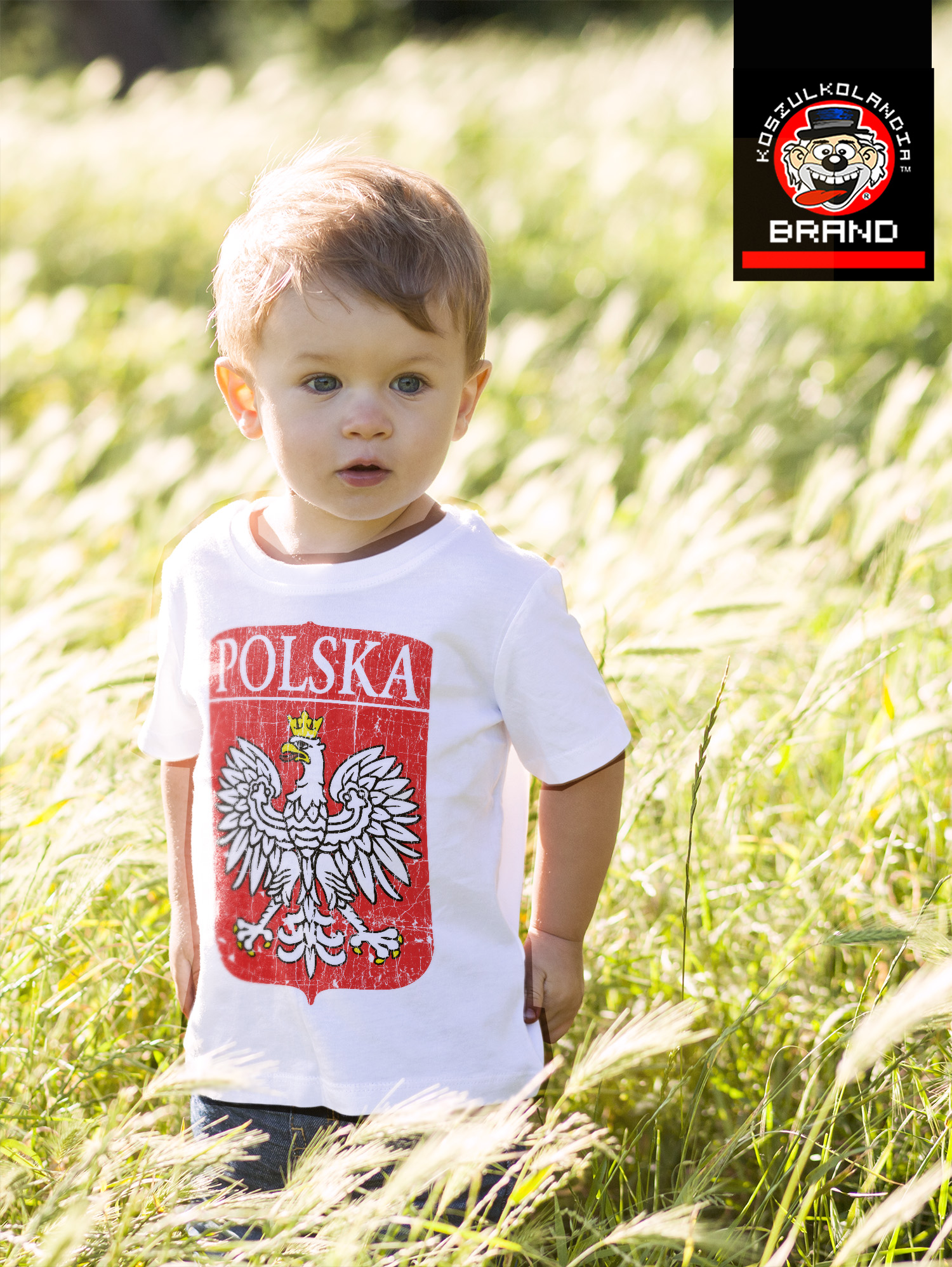 koszulki polski dla dzieci z własnym nadrukiem na plecach 2